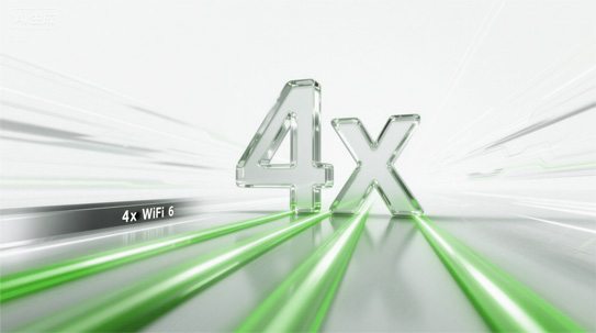4× the Speed of Wi-Fi 6
